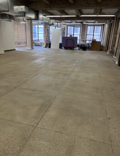 concrete floor